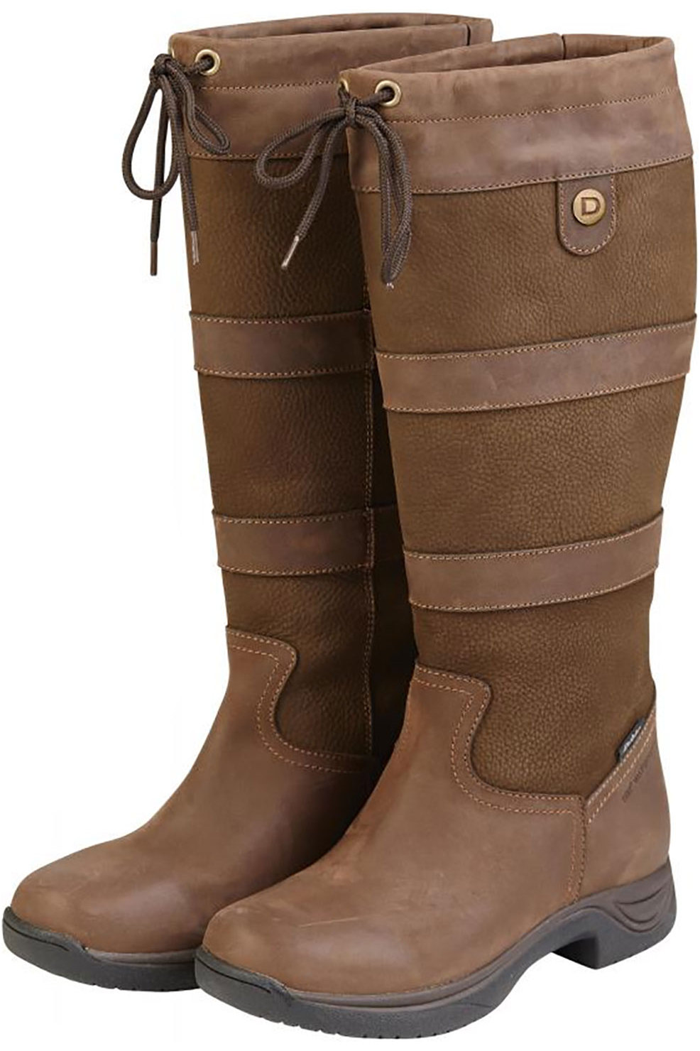 Dublin Wide Fit River Boots II Chocolate The Drillshed